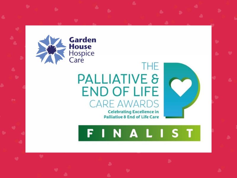 Garden House Hospice Care announced as finalists for The Palliative Care Team Award
