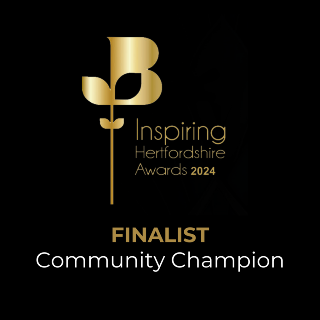 IHA 2024 Finalist logo - Community Champion
