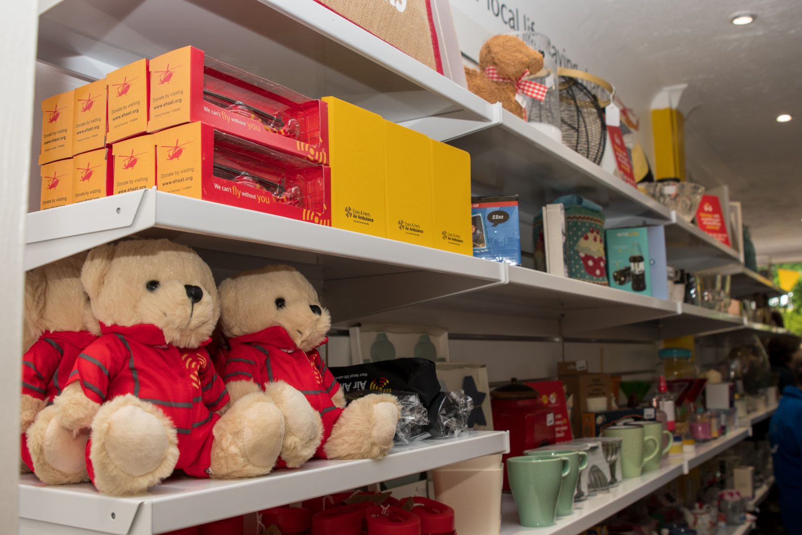 Essex & Herts Air Ambulance opens new Charity Shop in Stevenage
