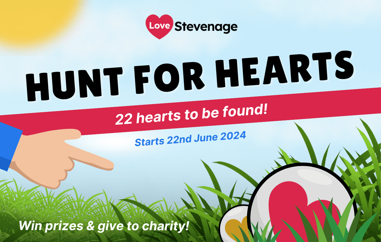 Hunt for hearts website event image