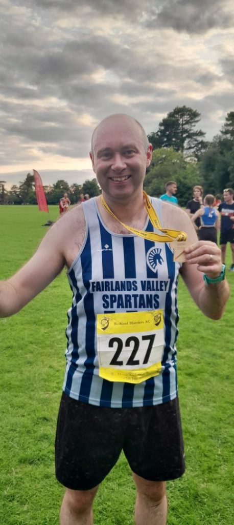 Matt Tutton FVS YB at Doug Anderson 5K Bedford 17th July 2024