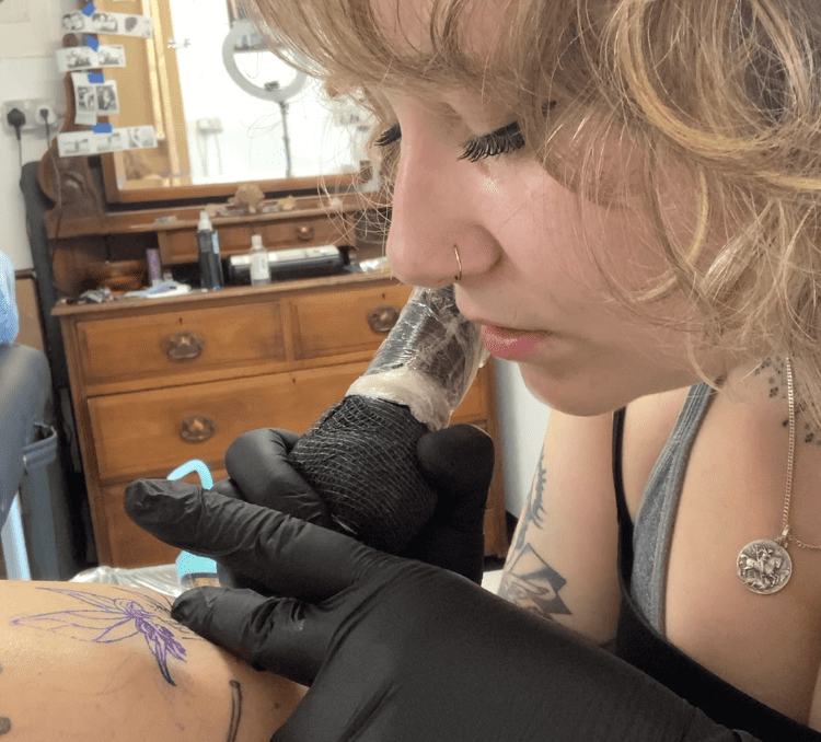 Stevenage Women Only Tattooist Tells Love Stevenage The Inspiration Behind Her Brand