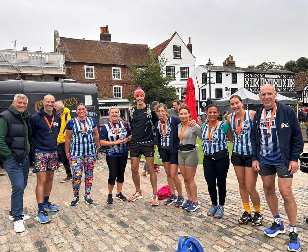 Hitchin 5K weekend 29 September some of the Spartans FVS (1)