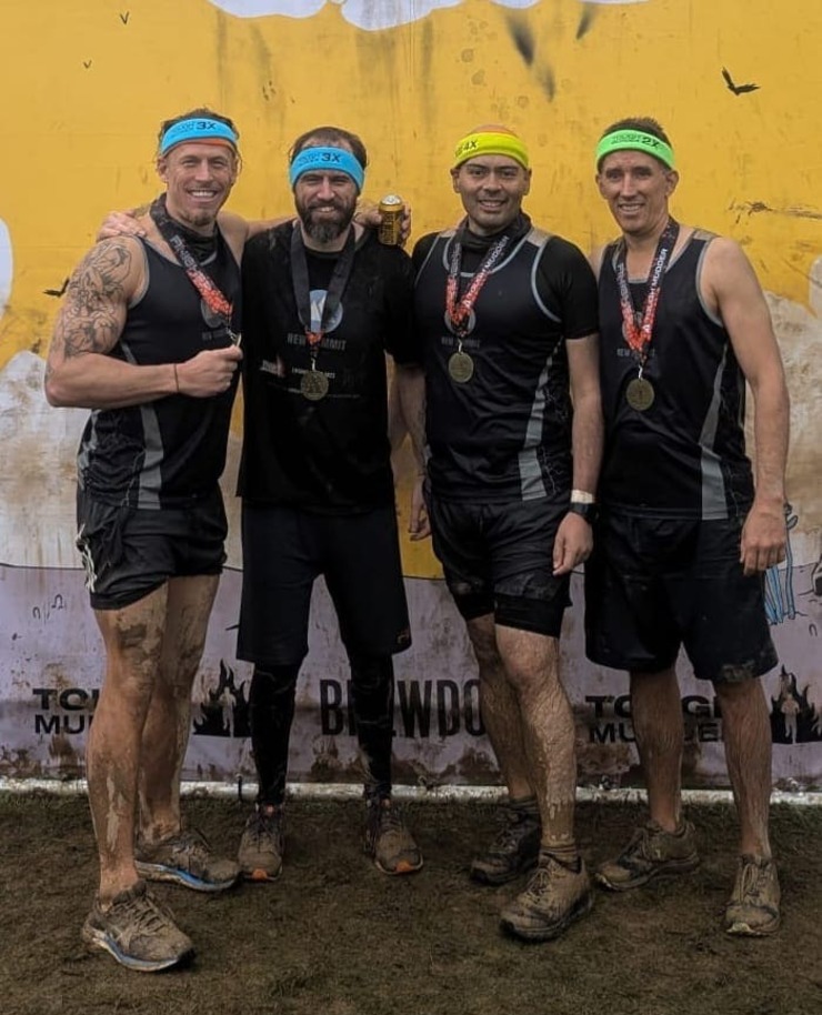 Tough Mudder - Stevenage running