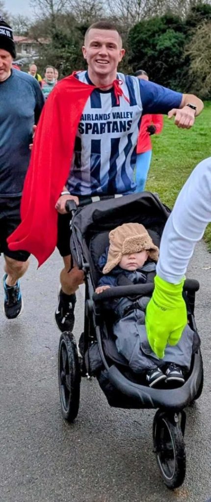 Jay Papa FVS during his 50th parkrun by Angus 4K parkrun (1)