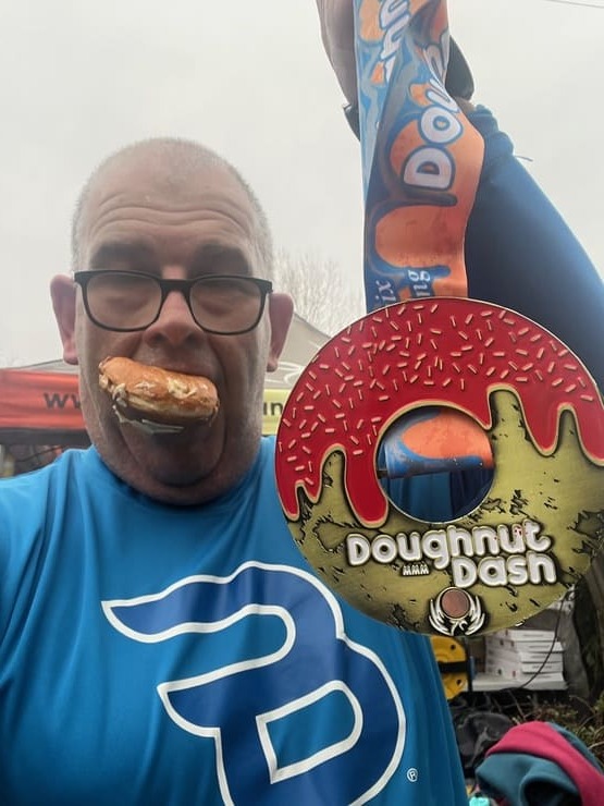 Gerry Rosen FVS after finishing the Doughnut half marathon (2) (1)