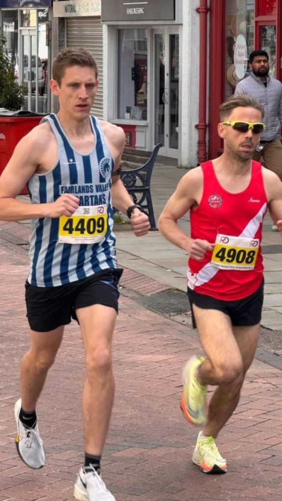 Charles White FVS 4409 new personal best and 12th out of 893 at the Hitchin 10K by Michael O'Keefe FVS (1)