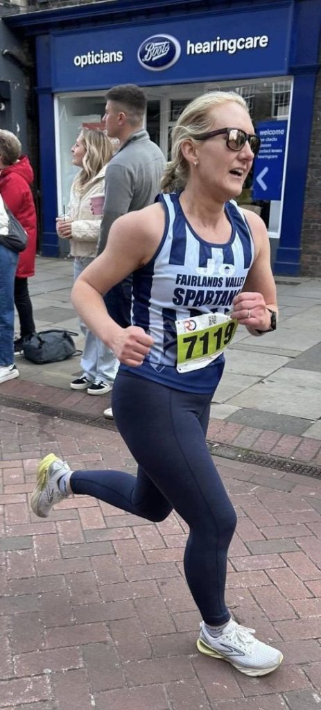Jo Cooksley FVS 7119 at the Hitchin 10K by Michael O'Keefe FVS (1)