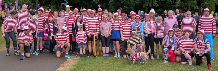 Some of the Wallys at Stevenage parkrun's ninth birthday by Stevenage parkrun (1)