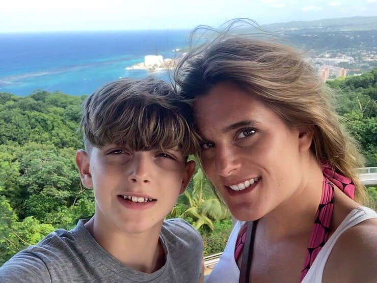 Ellen Roome with son Jools (2)
