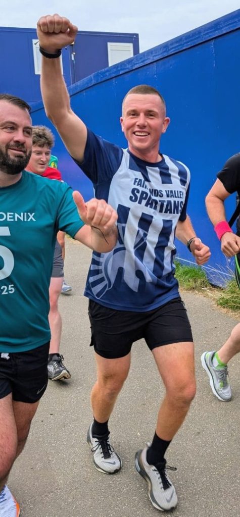Jay Papa FVS at Saturday's parkrun by Angus 4K parkrun